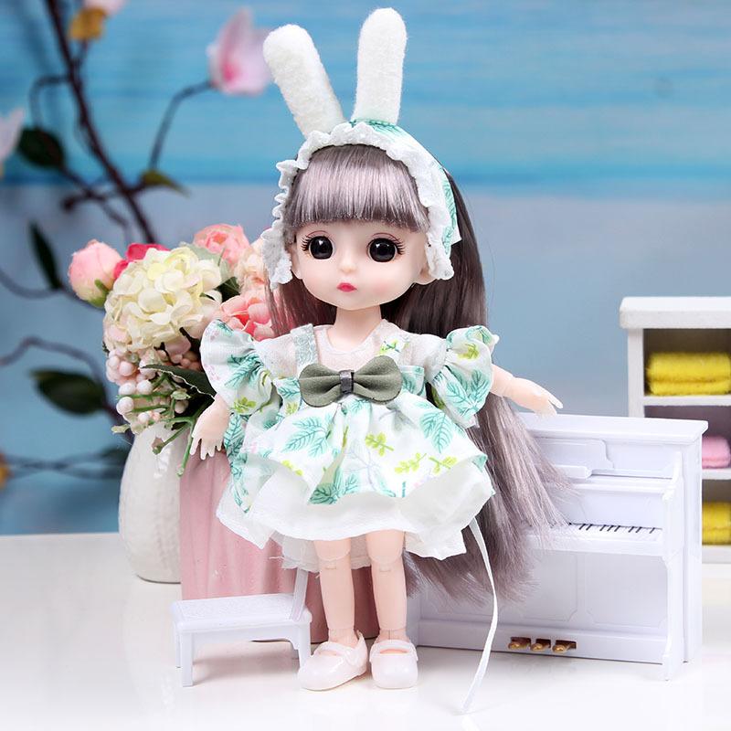 Cute Princess Lolita Doll Set Children Girls Dress Up Play Toy Gift Box 1pc