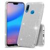 Glitter Case for Huawei P20 Lite, Silver