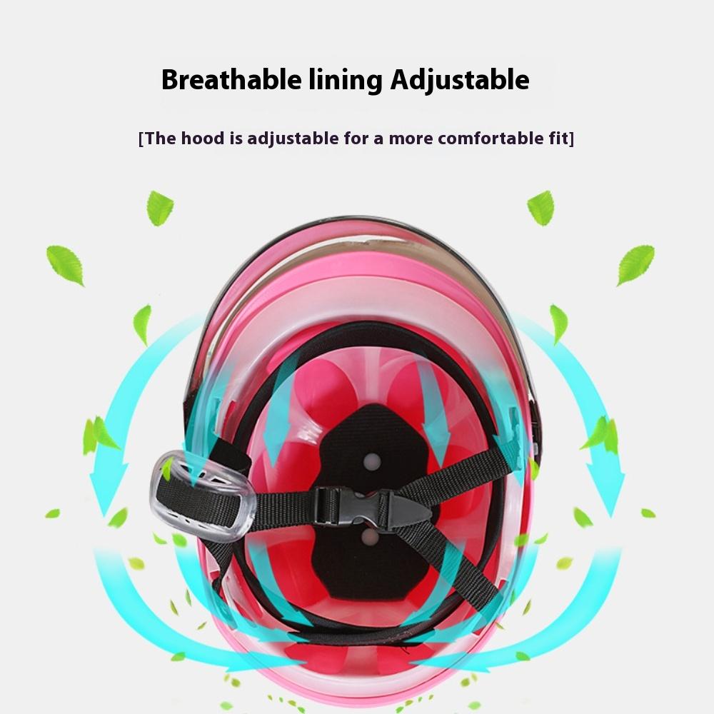 Electric Car Helmet Men's and Women's Universal Hard Hat Light Half Helmet