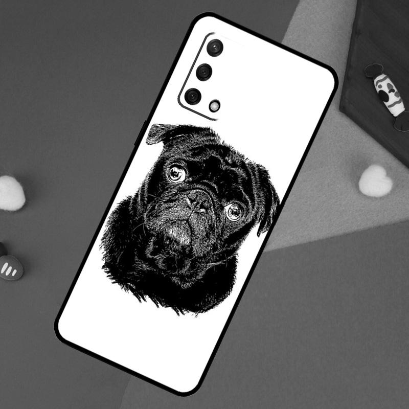 

Cute Pug Dog Case For Oppo A6 Pro A5 A18 A38 A58 A78 A98 A54 A74 A94 A17 A57 A80 A60 A40 A96 A76 A16 A15 OPPO A58 4G