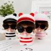 Monchhichi Schlüsselanhänger Cartoon Chhichi Sonnenbrille Spielzeug Schmuck Dekoration Niedliche Schlüsselanhänger Tasche Anhänger Schreibtisch Zubehör Urlaubsgeschenk