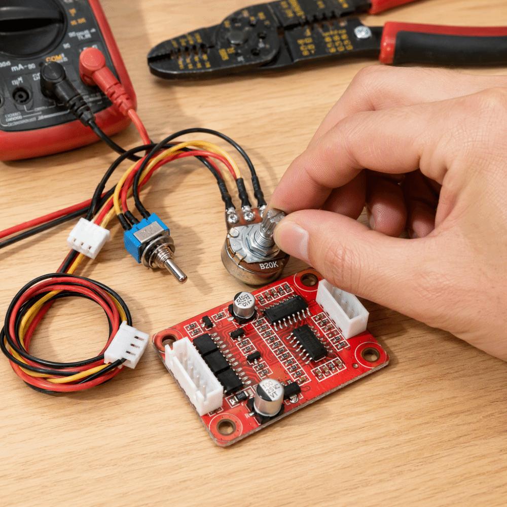 DC 7.5V-18V Brushless Motor Controller 30W Power Direction Control Module For DIY Projects