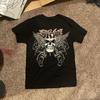 Klassisk Y2k Gotisk Stil T-shirt Tryck Överdimensionerad T-shirt High Street Skjortor Gotisk Rund Hals Bomulls Toppar Ny Unisex Unisex T-shirt