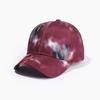 Dyed Graffiti Letter Print Baseball Cap, with Rich Colors, Suitable for Both Men and Women, Featuring a Street Hip-Hop .
