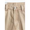 H M Bootcut Loose Cargo Jeans Beige
