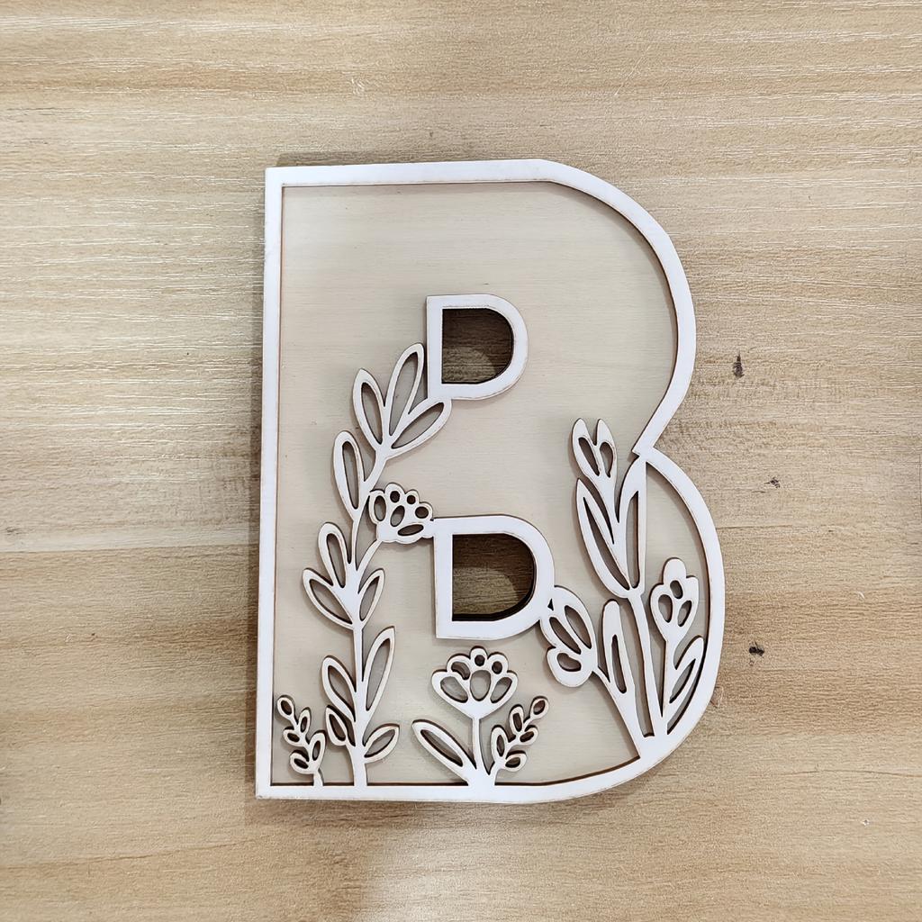 26-piece Letter-shaped Decorative Art Items for DIY Weddings, Birthdays, Parties, Home Decoration, Personalized Name Design
