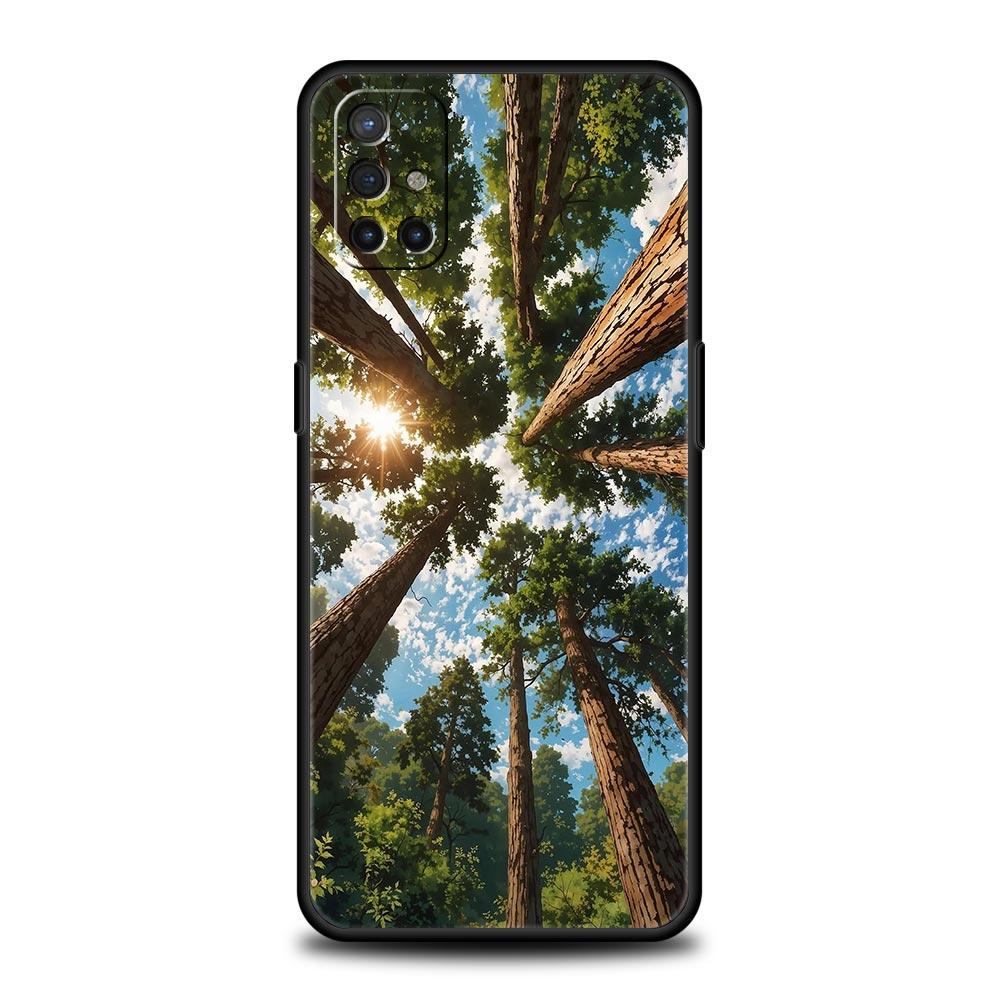 Beautiful Nature Forest Tree Phone Case For OnePlus 15 13 12 11 10 Pro 13T 13R 12R 9 8T 8 7 7T 9R Nord 2T CE 2 3 4 5G Soft Cover