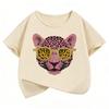 T-shirts Graphiques Imprimés Tigre Mode pour Enfants Été Manches Courtes T-shirts Dessin Animé Garçons Filles Vêtements Tops Kawaii Y2K T-shirt Enfant