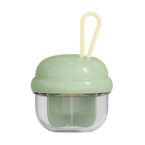 Mini Pill Storage Box with 4 Compartments Clear Visible Portable Travel Pill Case Medication