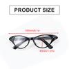 Vintage Glasses for Adult and Kids with Rhinestones Unisex Nerd Styles Clear Lens Glasses for Cosplay Costume Party
