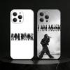 I AM MUSIC P-Playboi Carti Phone Case Silicone Black Soft For IPhone 17,16,15,14,13,12,11,SE,Plus Pro Max