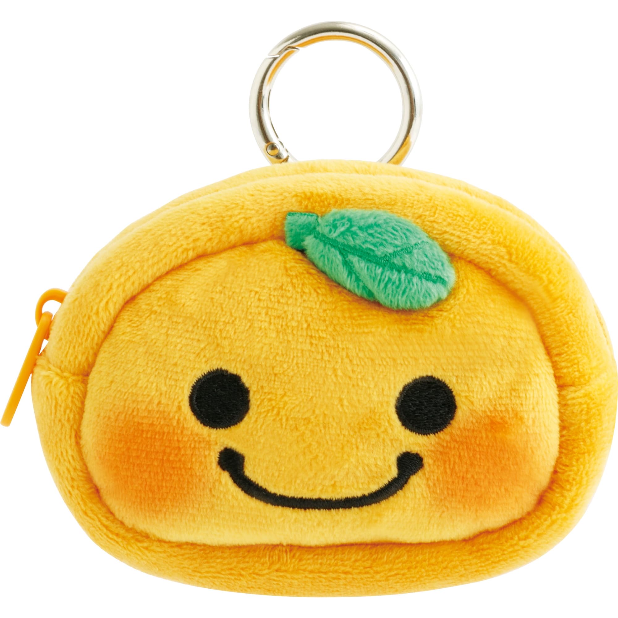 CA87202 Universe Plush Mini Pouch Mandarin Orange Boy San-X -