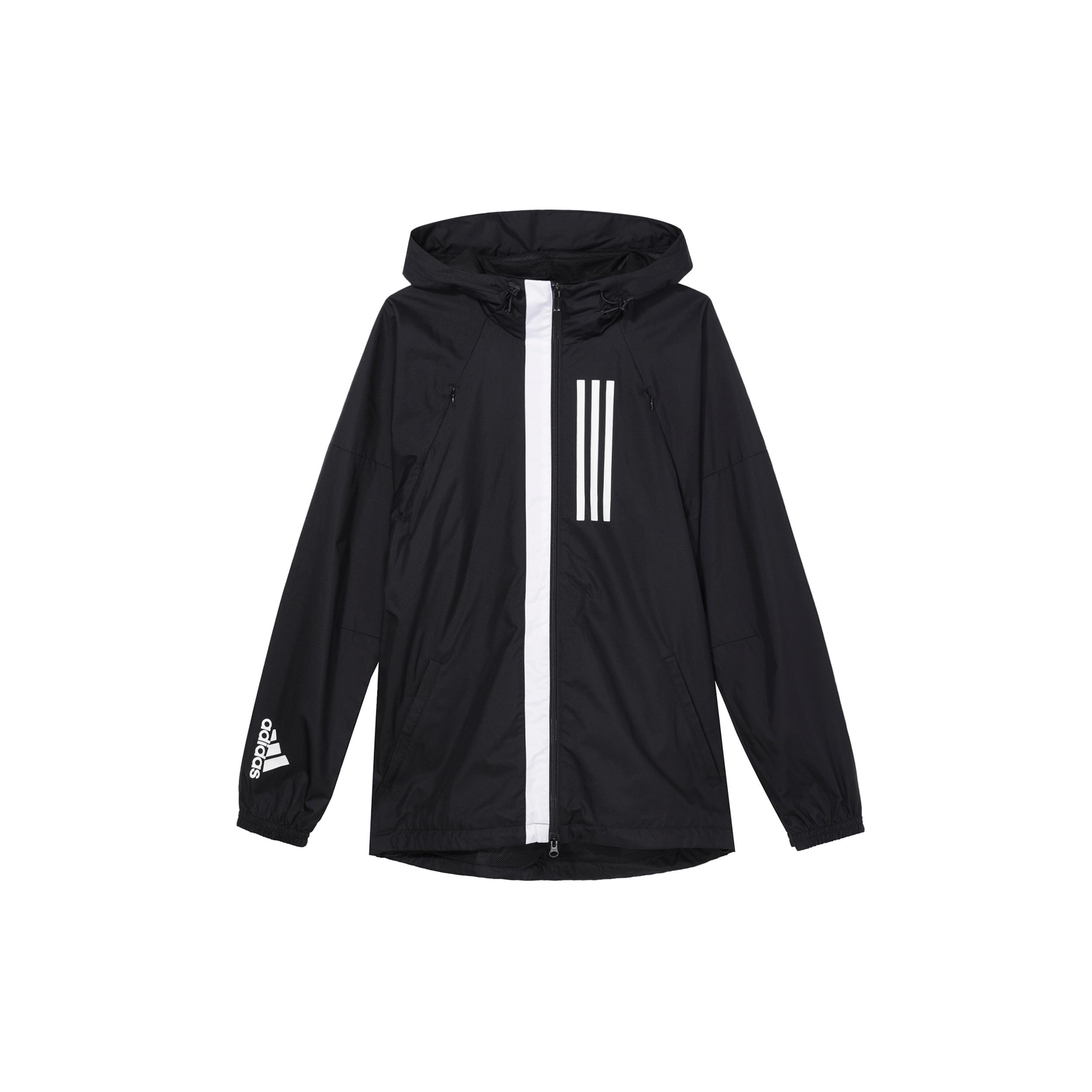 

New Adidas W.N.D. Jacket Men s Black EK4624 XL