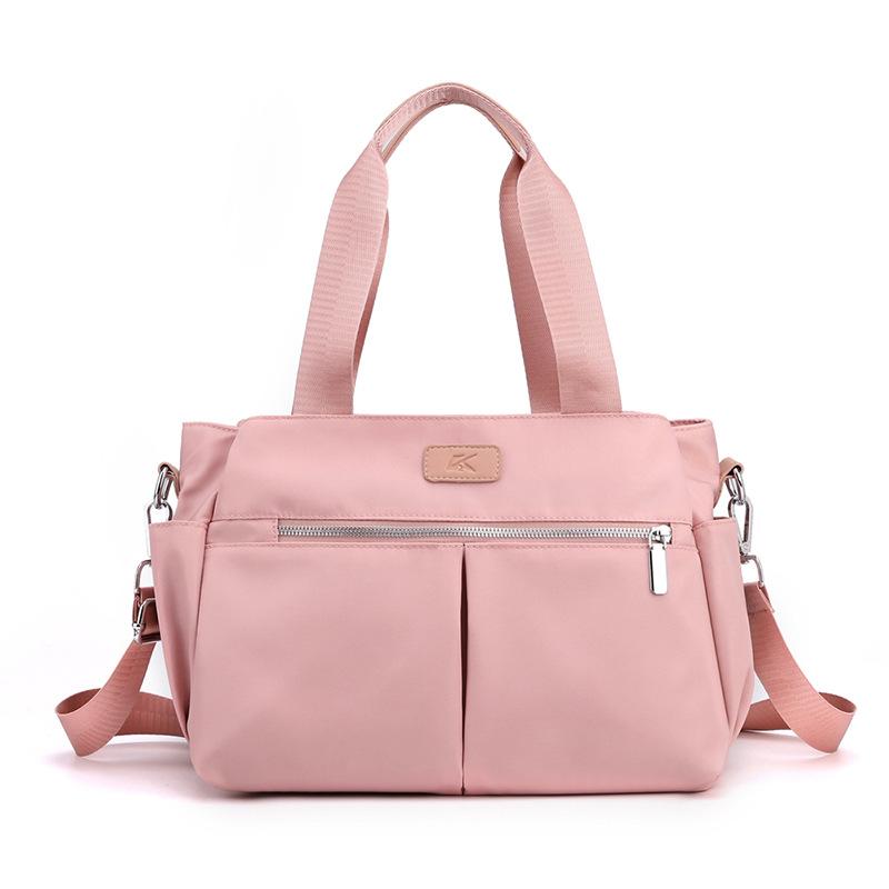 Nylontasche Damen Korea Tragetasche Nylon Lässige Reisehandtasche Aufbewahrung Umhängetasche Geldbörsen und Handtaschen für Damen