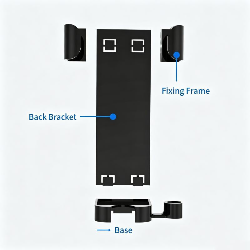 Wall Mount Hair Curler Straighteners Holder Curling Bracket Wall Mounted Hair Dryer Organizer For Bathroom Home Accessories