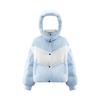 Ailolaiyi Women's Short Puffy Hooded Down Jacket