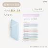 Sonic Kakusta Slim Portable Pen Case, Ivory, FD-2652-I