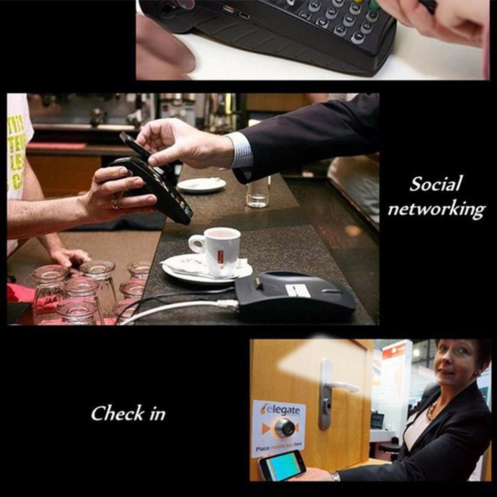 10Pcs NFC Chip Ntag213 Sticker 11x21MM Wet Inlay 13.56MHz Electronic Label Anti-counterfeiting Tag Durable Adhesive Easy