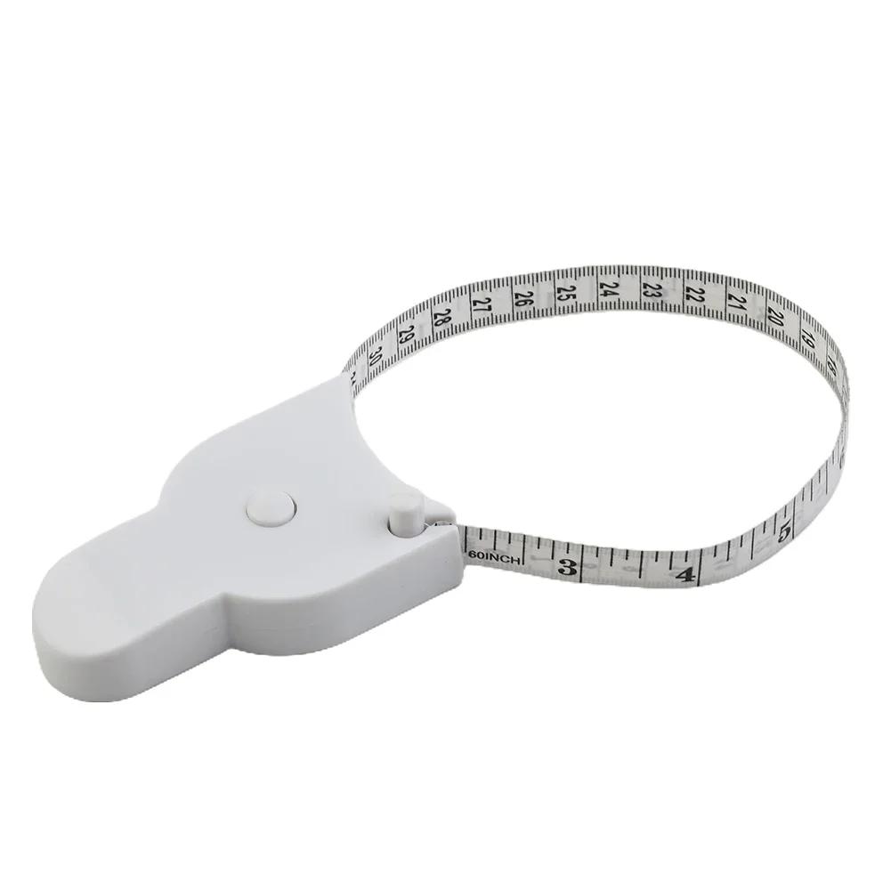 Self-tightening Body Measuring Tape Ruler 150cm/60 Inch Sewing Tailor Dressmaking Measure Ruler Meter Film For Waist Chest Legs
