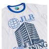Peep Show Unisex Adult JLB Credit Staff Training Event Ringer T-Shirt