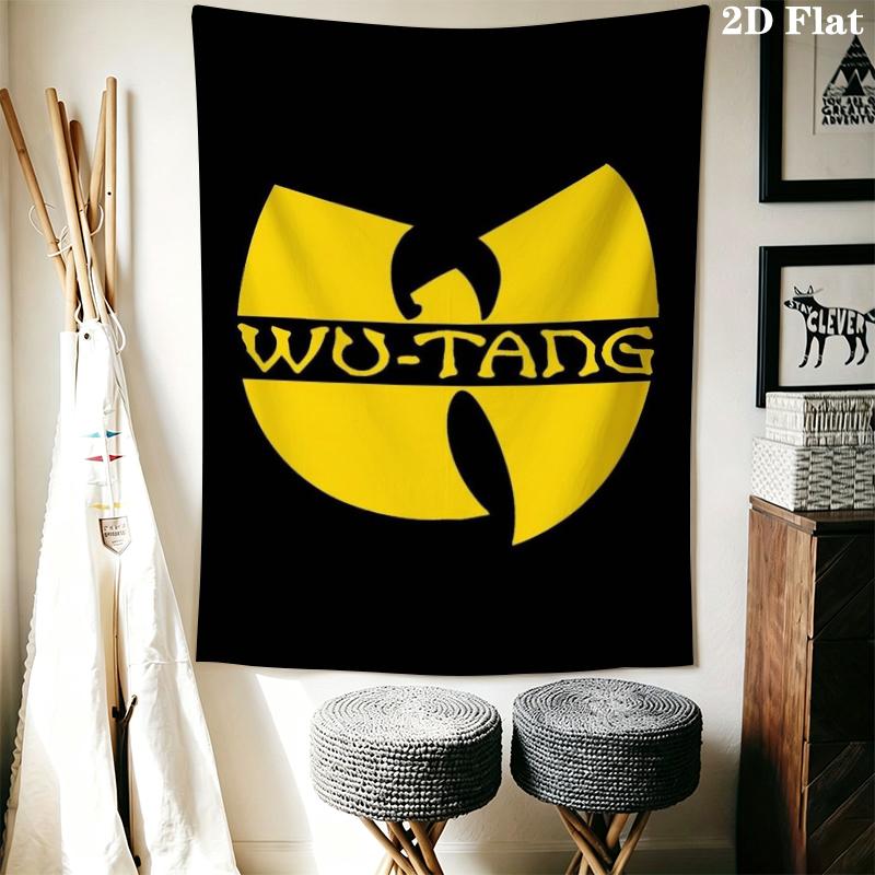 Tang Clan Wall Tapestry Aesthetic Wall Hanging Printed Fabric Blanket Decorative Tapestries for Bedroom Living Room Home Decor