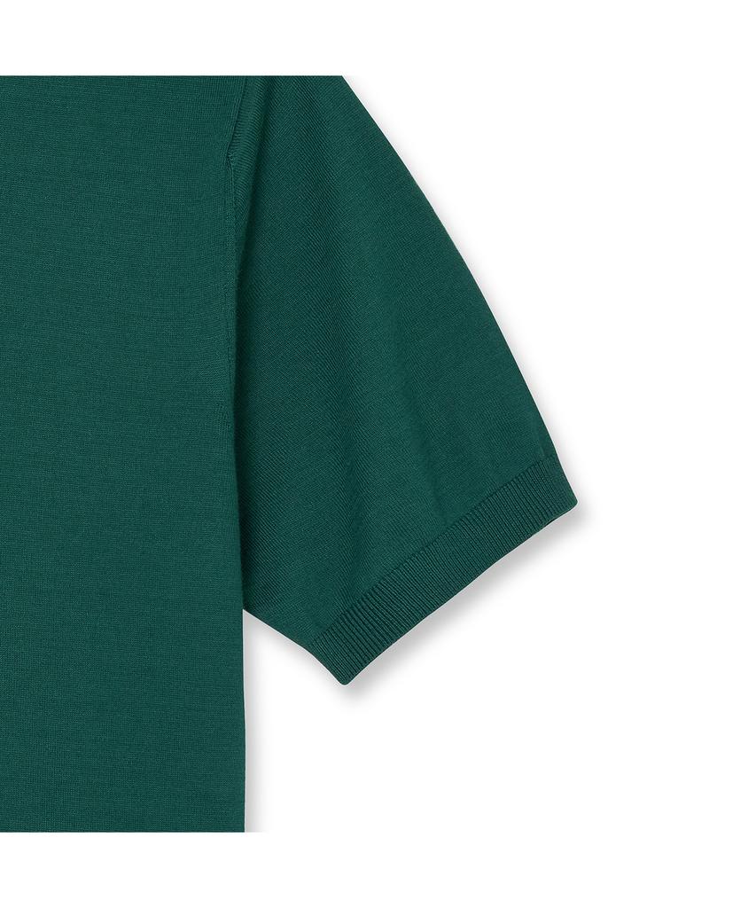 IOLO Supima Cotton Semi Mock Neck_Green