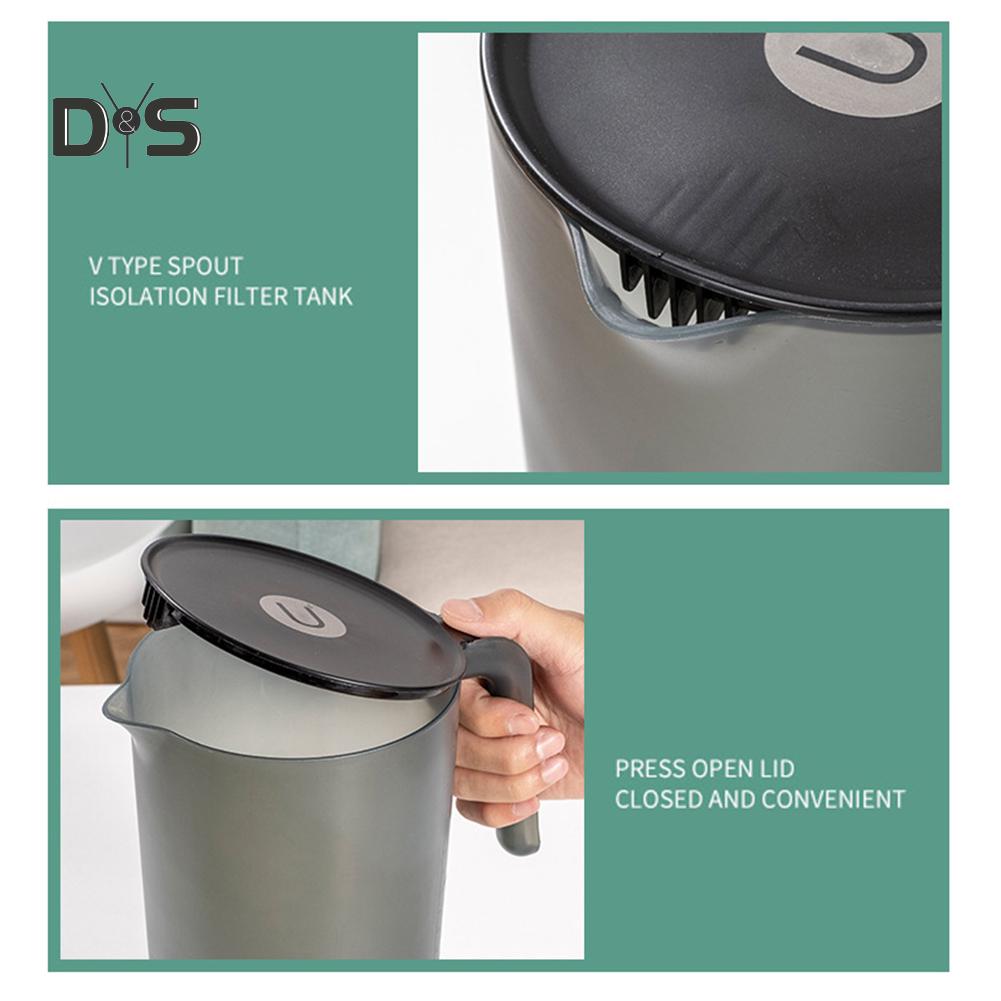 Ulcior transparent de mare capacitate ulcior cu apa rece ulcior recipient sticla