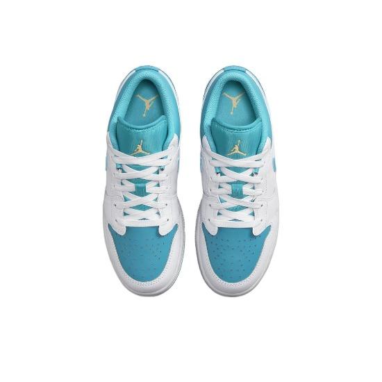 Air Jordan 1 Low GS Aquatone 553560-174