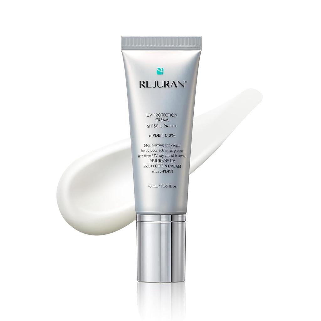 REJURAN UV Protection Cream SPF50+ PA+++ 40ml c-PDRN Naturally Derived Sunscreen Cut Firmness Radiance Soothing Non-Greasy Skincare