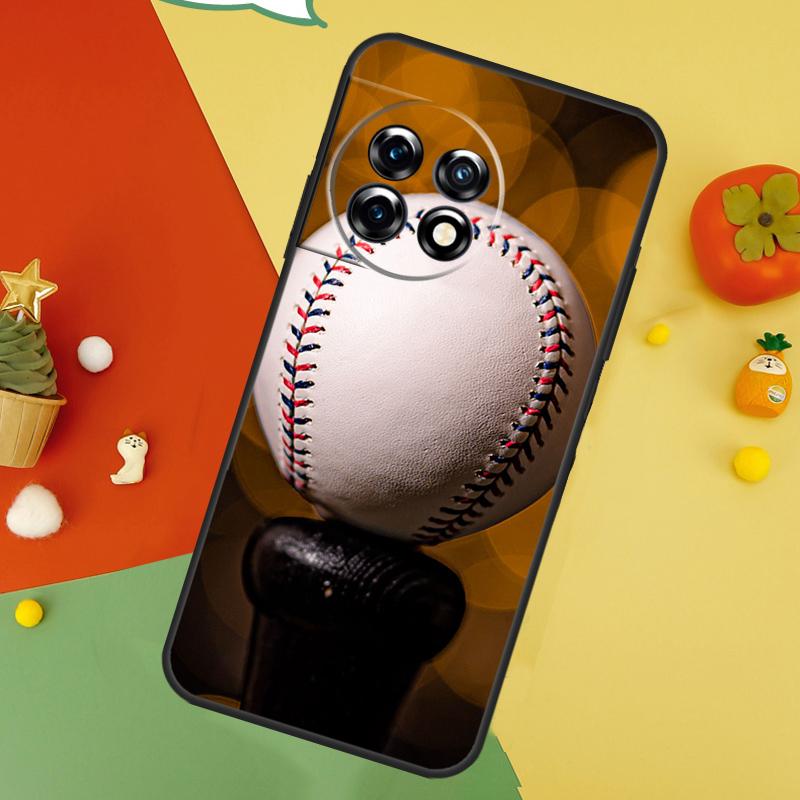 Baseball Case For OnePlus 15 12 12R 13T 13R 13 11 9 10 Pro 10T 8T Nord 5 CE 2 3 4 Lite N20 N30 Cover