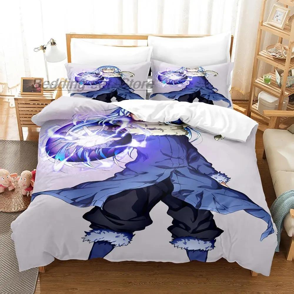 That Time I Got Reincarnated As a Slime Bedding Set Single Twin Full Queen King Size Bed Set Aldult Kid Comforter Bedding Sets