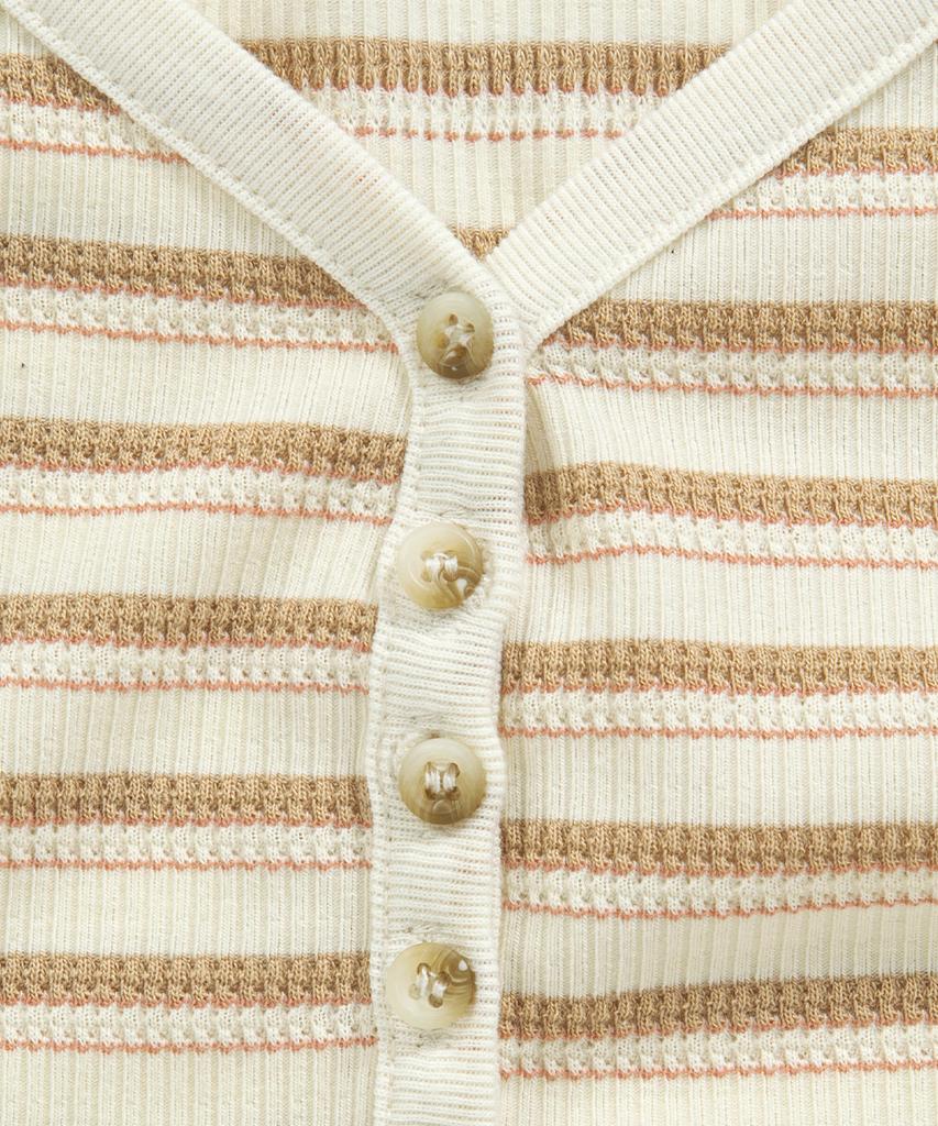 Aejeuon Vatican Stripe Tee/Beige