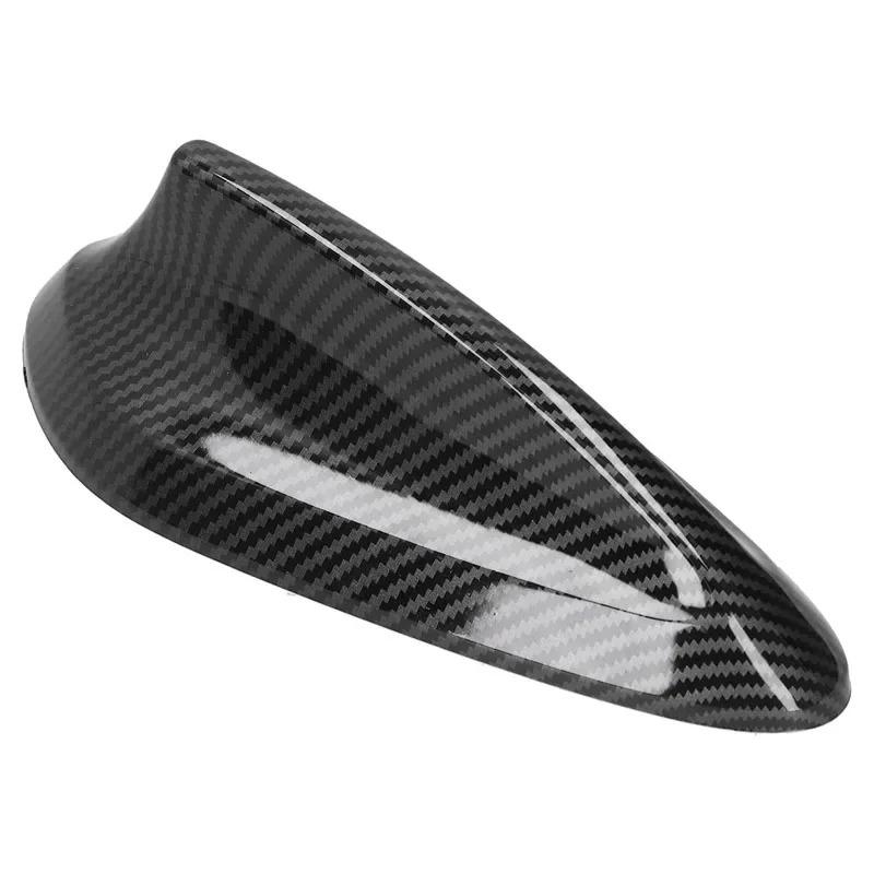 Car Roof Shark Fin Antenna Cover Carbon Fiber Trims For BMW 3 Series GT F34 2013-2019 Auto Aerials Parts Decor