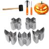 Wutuo Halloween Pumpkin Carving & Cookie Baking Tool Set
