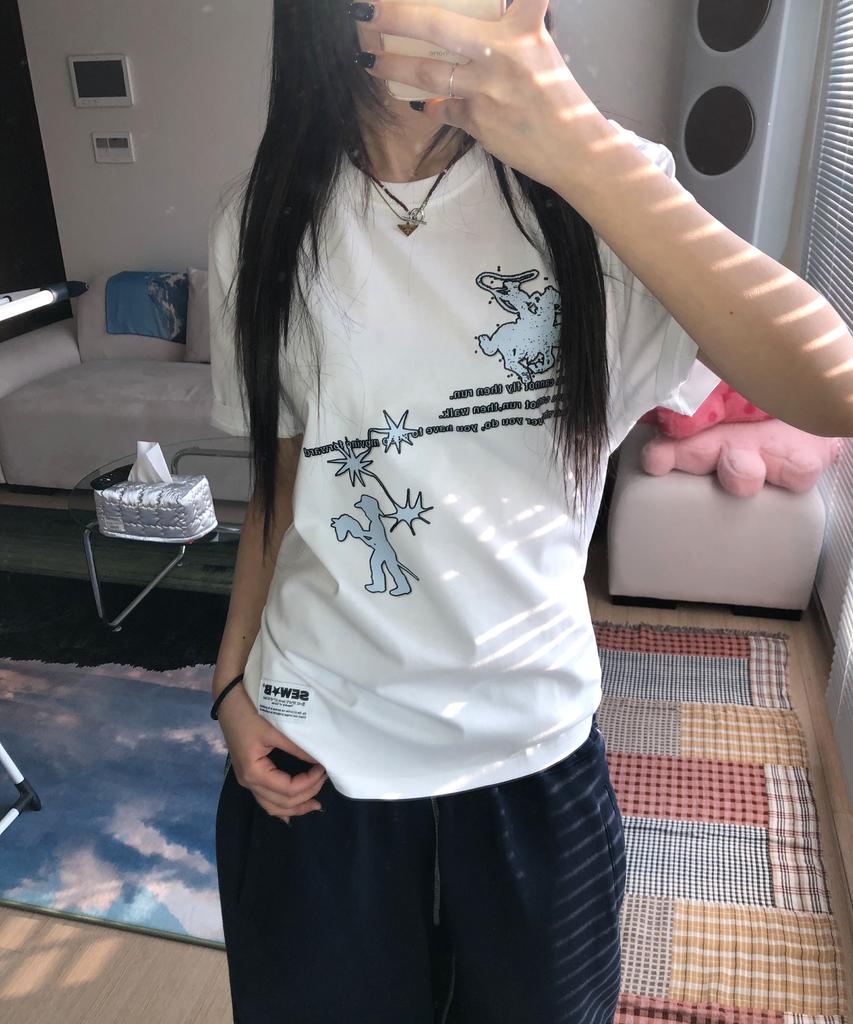 Ssobi Spark Oversized Short Sleeve Tee