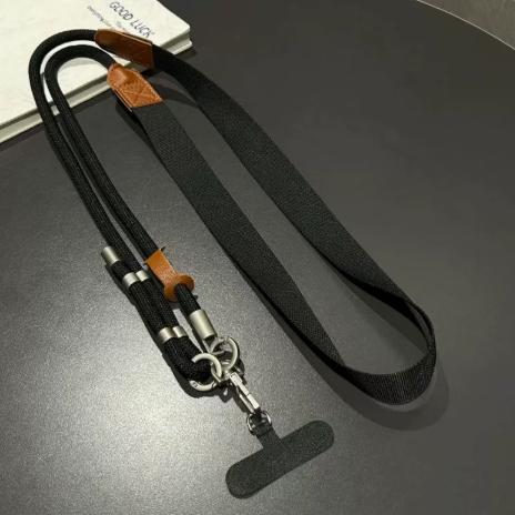 Wide Strap Cell Phone Lanyard Crossbody for Women and Men Hands Free Side Bag Phone Strap