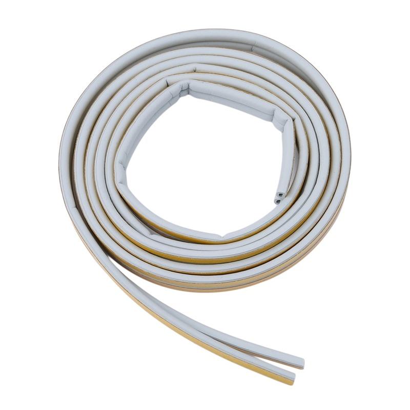 

Self Adhesive Weather Strips Noise Insulation Rubber Draught Excluder Foam Seal Strip Window Door Anti-Collision Strips серый
