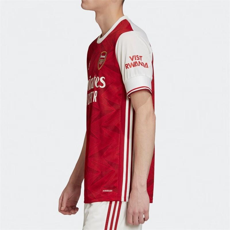 adidas 20-21 Season Arsenal Home Fan Edition Short Sleeve Purple Men's EH5817