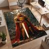 Holy Knight (1) Personalized Name Office Carpet Stylish Decor for Living Room Bedroom Kitchen