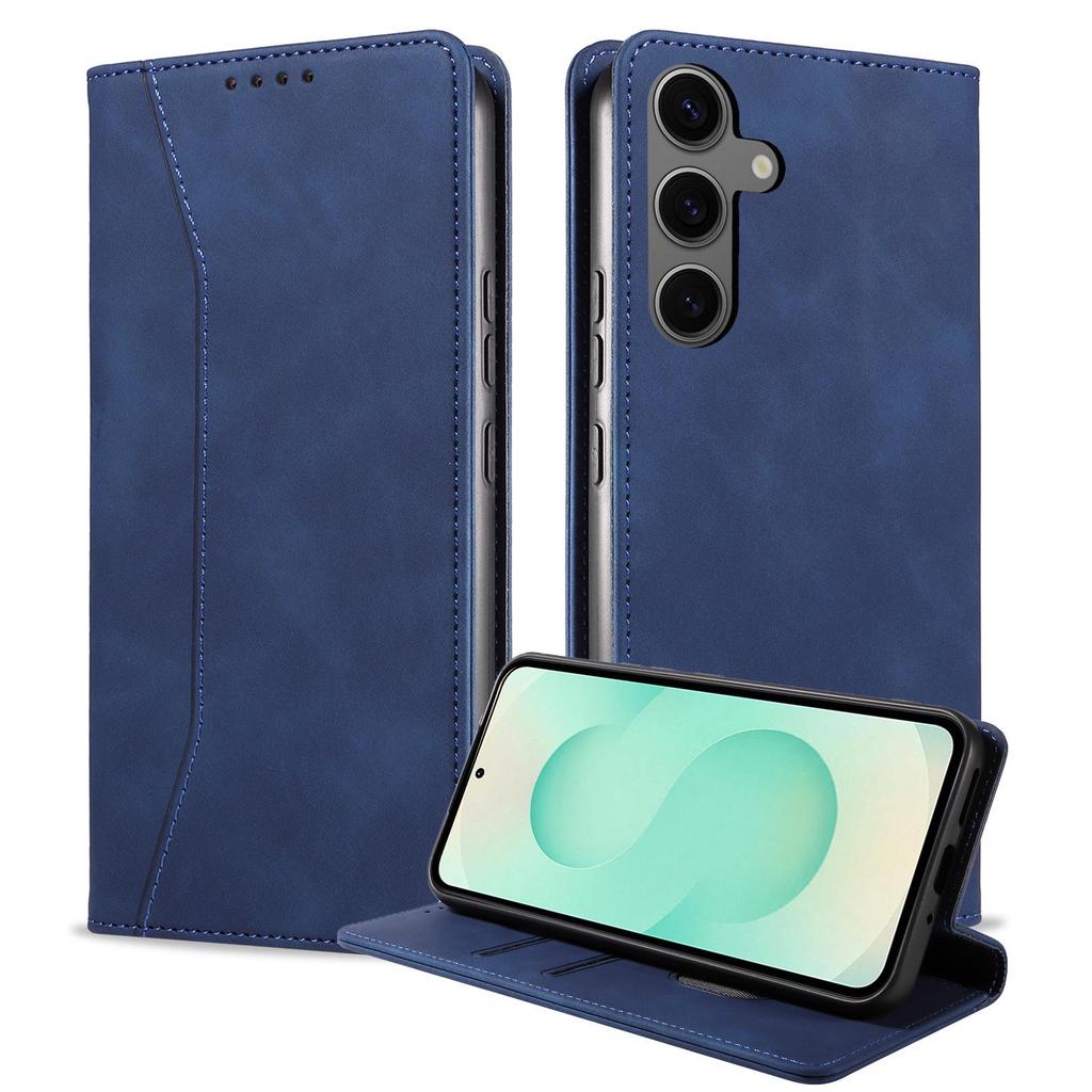 Magnetic Leather Flip Case for Samsung S24 Ultra - Protective Cover for Models A15, A34, A55