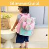 Dancing Girl Pattern Print School Backpack With Cartoon Design And Padded Shoulder Straps For Young Children