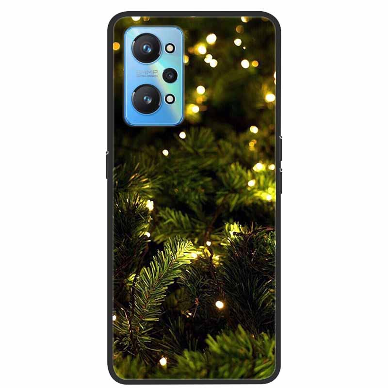 Christmas Cover For Realme GT Neo 2 2T 3 3T Cases Lovely Soft TPU Silicone Covers for Realme C21Y C25Y Q5 Pro Neo2 Neo3 Neo2T