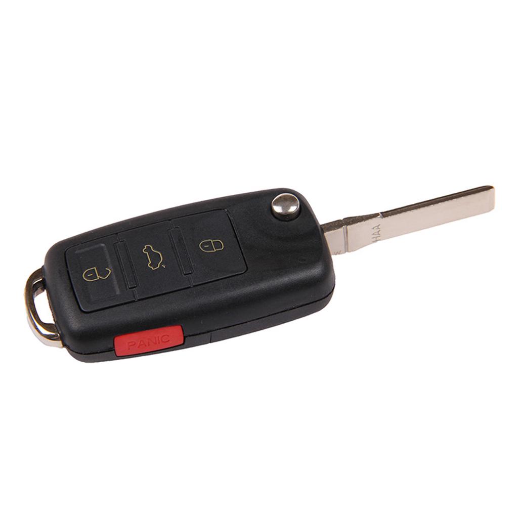 Car Remote Key Case For Original VW Bora Golf Polo Jetta Sharan Touran Transporter 4 Button Remote Key Flip Case