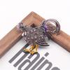 New Rooster Brooch Vintage Luxury Multi-colored Rhinestone Corsage Dress Pin Accessory Gift