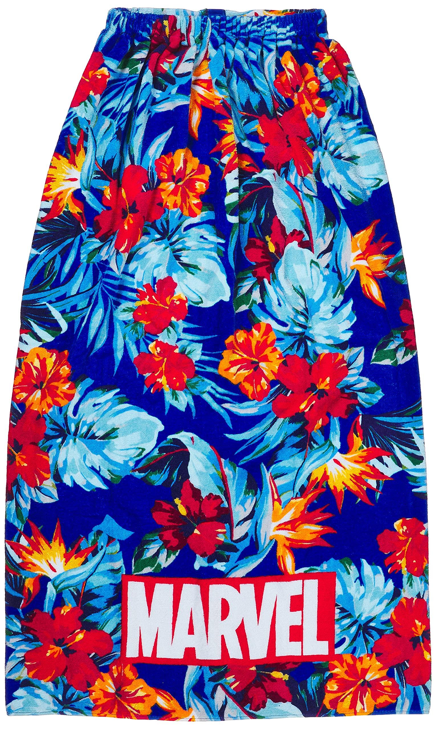 

Marushin 100cm Wrap Towel with Marvel Nature 100 x 120cm Logo, Blue, 2505037400, Approx. синий