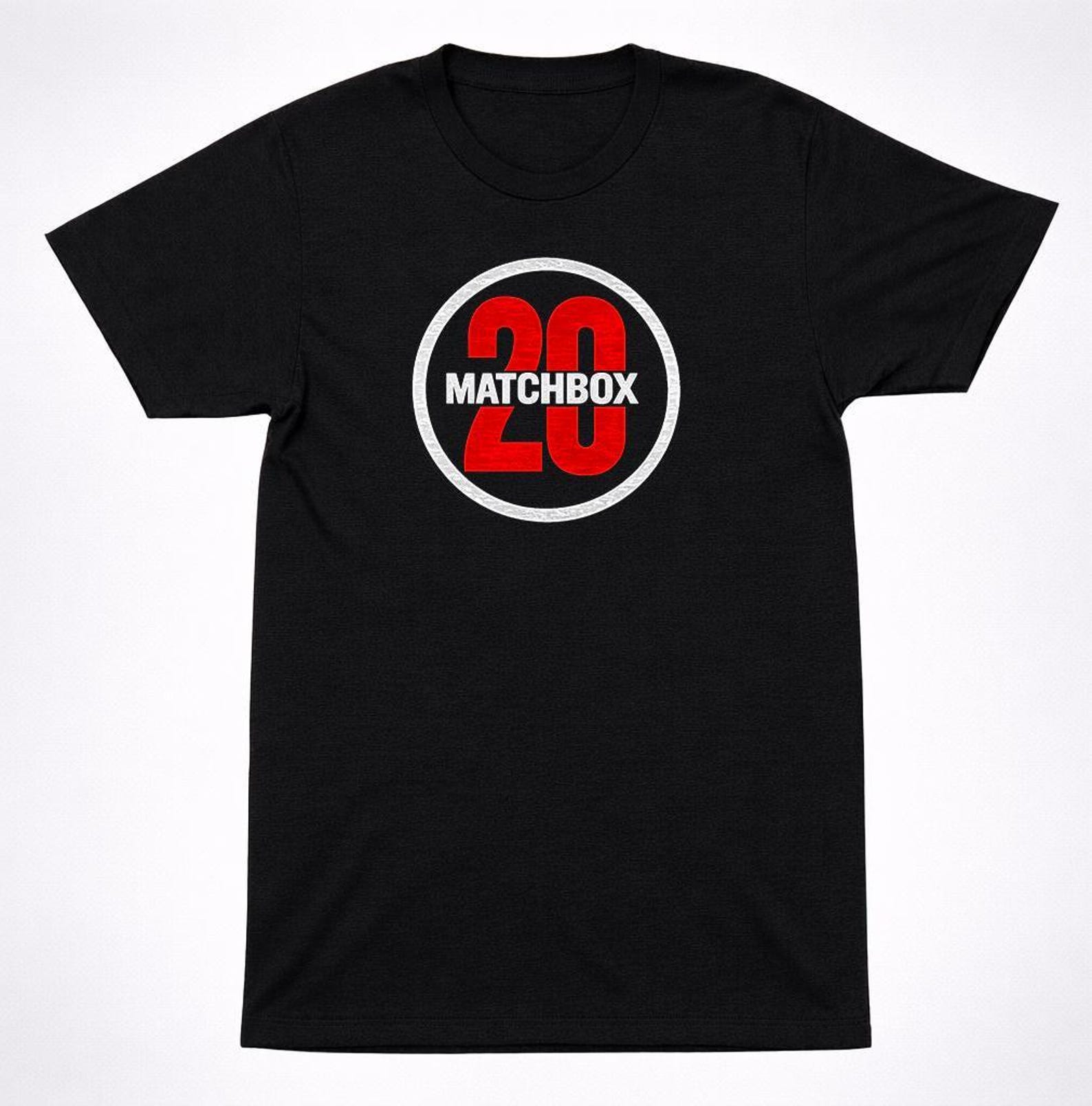 Matchbox 20 Band Shirt - Vintage 90s Alternative Rock Black Tee L