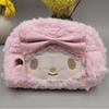 Cartoon Kirby and Kuromi Large Capacity Plush Pencil Case