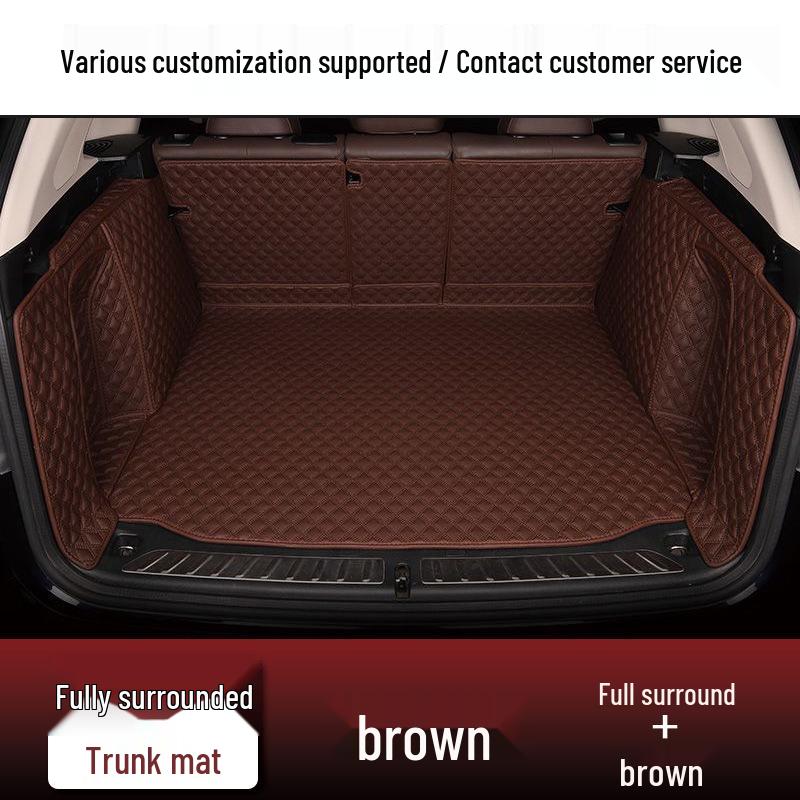 Jietu Traveler Trunk Mat: Full Coverage for Five/Seven-Seater Vehicles