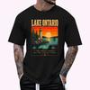 Lake Ontario Funny Vintage Lake Ontario Est 1615 T-Shirt Unisex T-Shirt