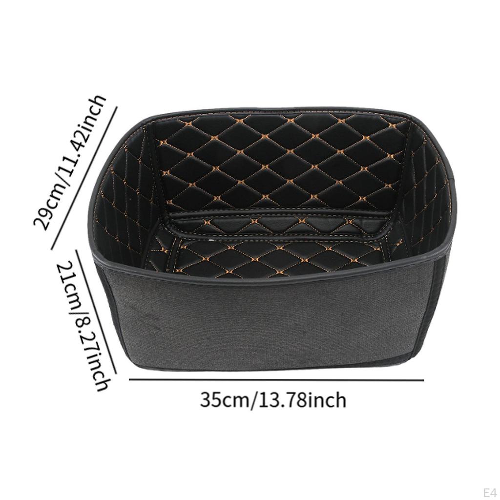 Motorcycle Rear Tail Pad Portable Sturdy Accessories Lightweight PU Replace Luggage Box Inner Trunk